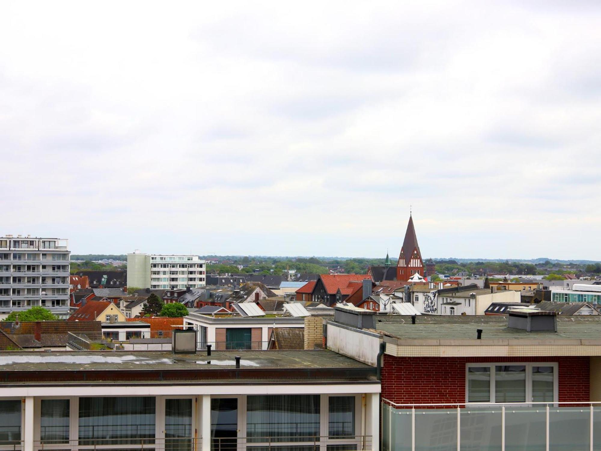 Strandnahe Ferienwohnung, Zentral Gelegen, Ost-Balkon, Andreas Dirks-Str. 2 Westerland Ngoại thất bức ảnh